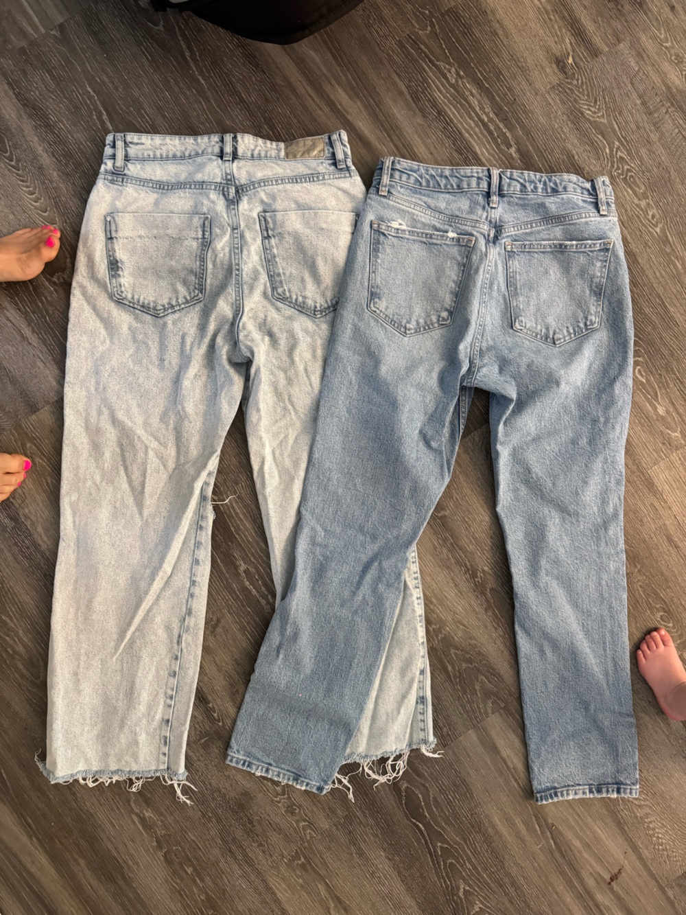2 pairs of Zara jeans